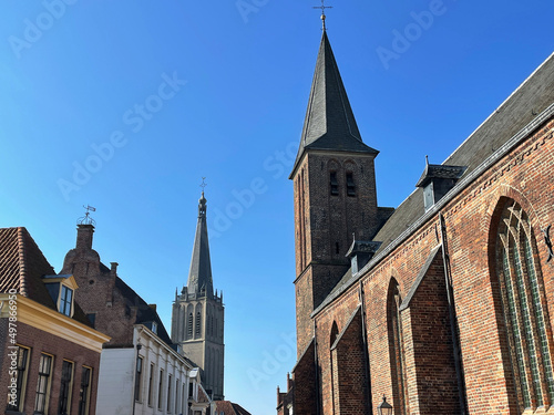 Old town of Doesburg in the Netherlands