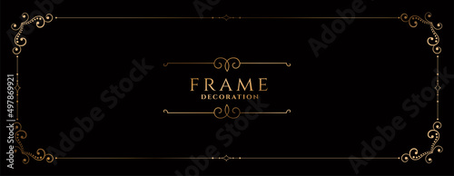 wedding vintage frame ornamental design