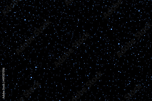 Starry night sky.  Galaxy space background. 