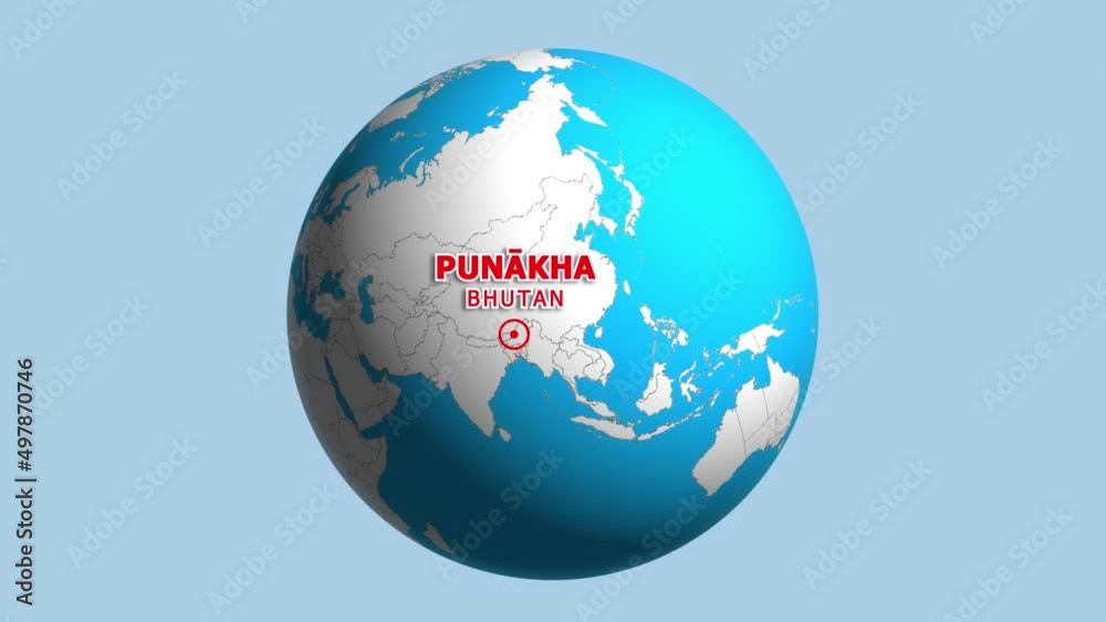 BHUTAN TSIRANG ZOOM IN FROM SPACE BHUTAN TSIRANG ZOOM IN FROM SPACE