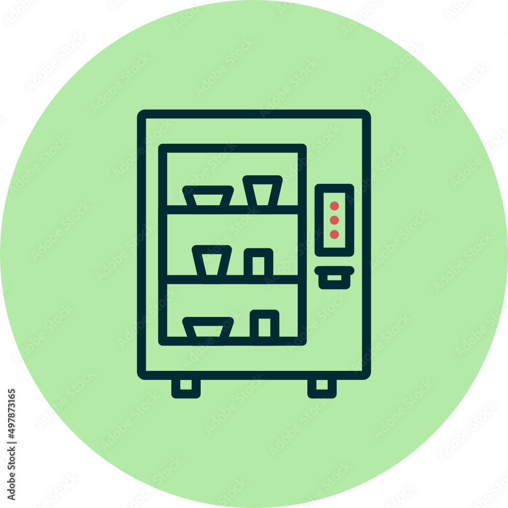 Vending Machine Icon Vending Machine Icon