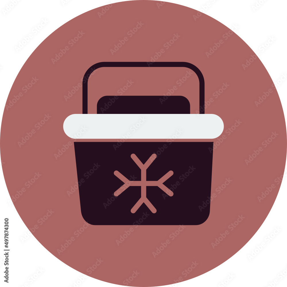 Portable Fridge Icon