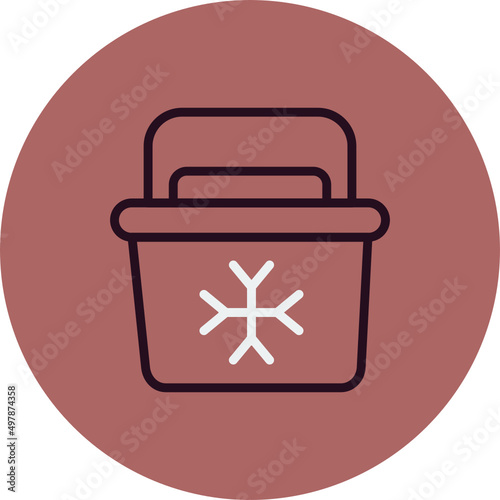 Portable Fridge Icon