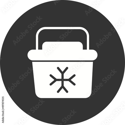 Portable Fridge Icon
