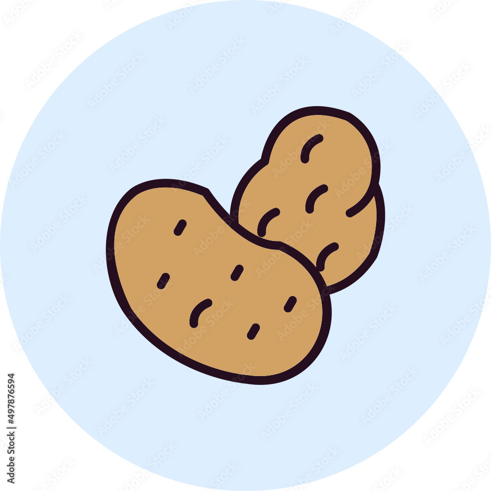 Potato Icon Potato Icon