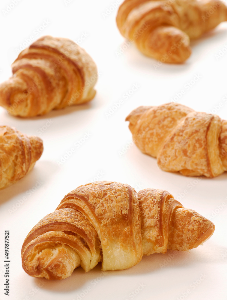Fresh croissant and bakery background on kitchan ambient. Fresh croissant and bakery background on kitchan ambient.