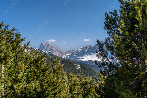 Mountains in the Dolomites