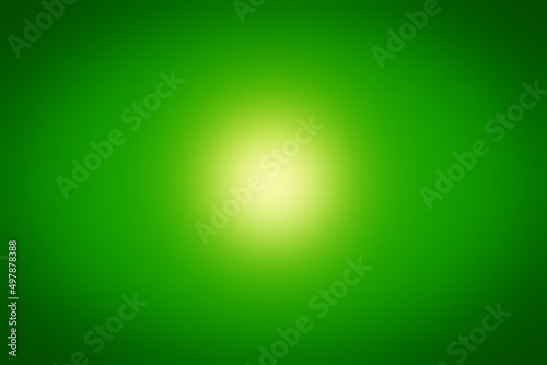 Abstract green texture with golden glow in the middle of blur graphics for cover backgrounds, design illustrations and other artwork.