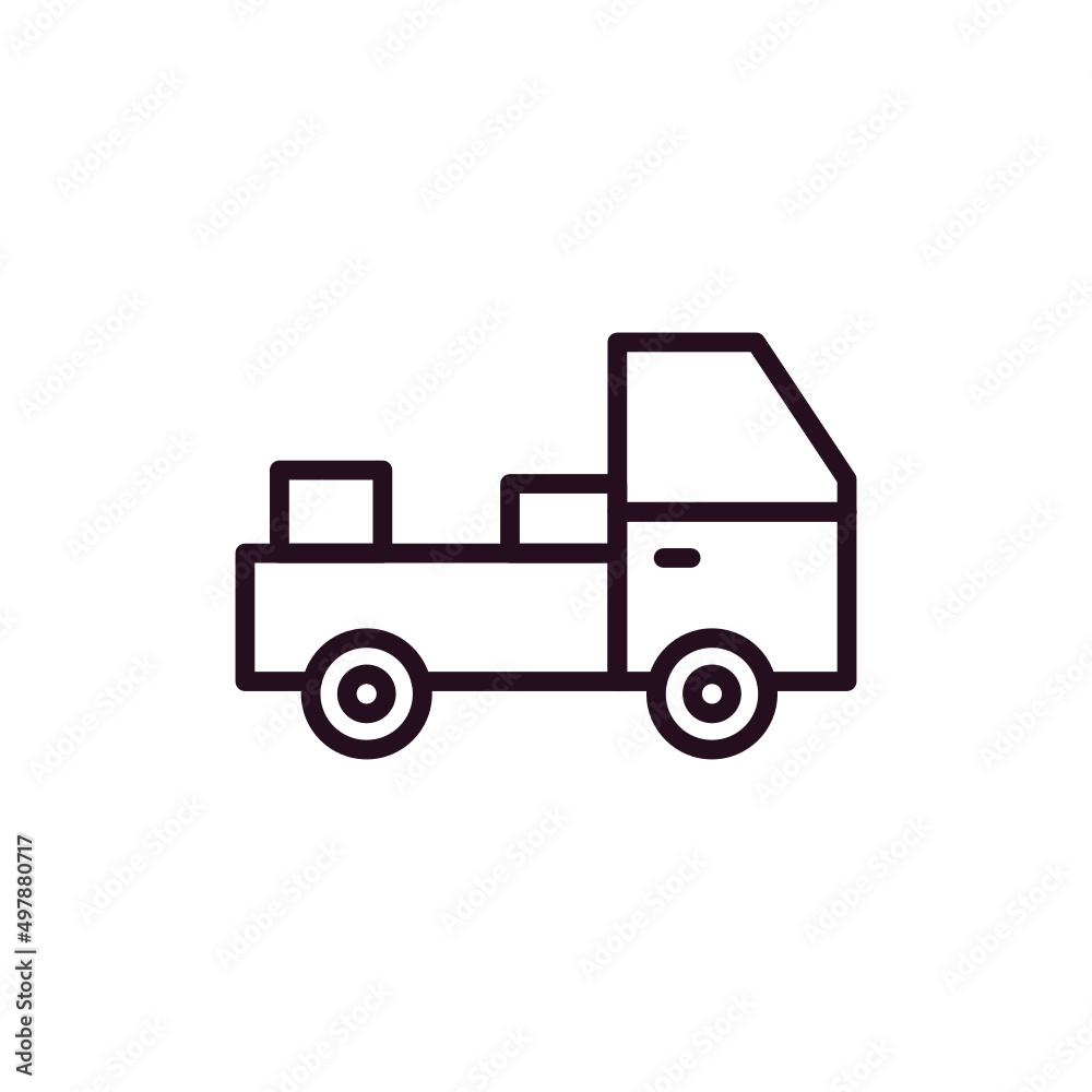 Pick Up Truck Icon