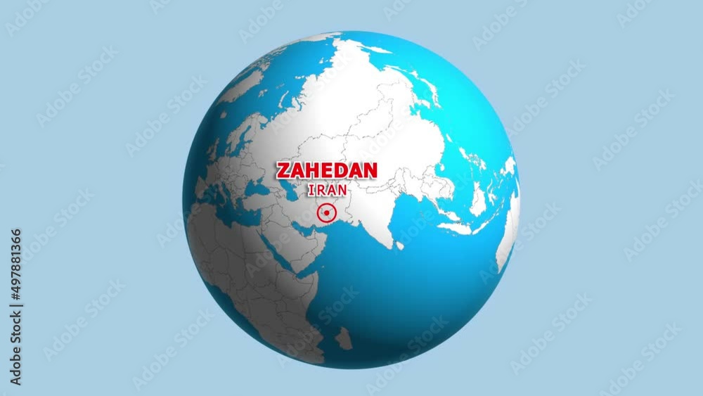 IRAN ZAHEDAN ZOOM IN FROM SPACE IRAN ZAHEDAN ZOOM IN FROM SPACE
