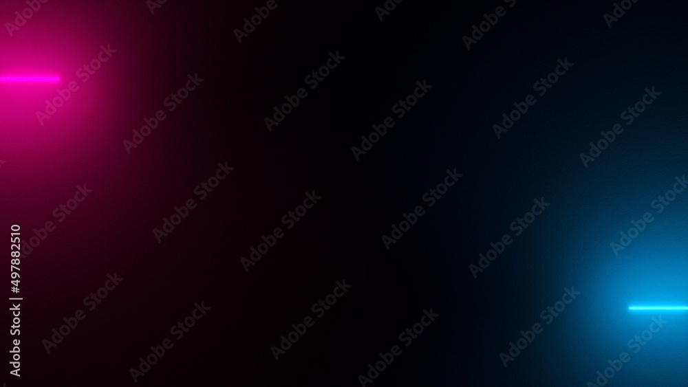 Obraz premium 3d neon light background. 3D rendering
