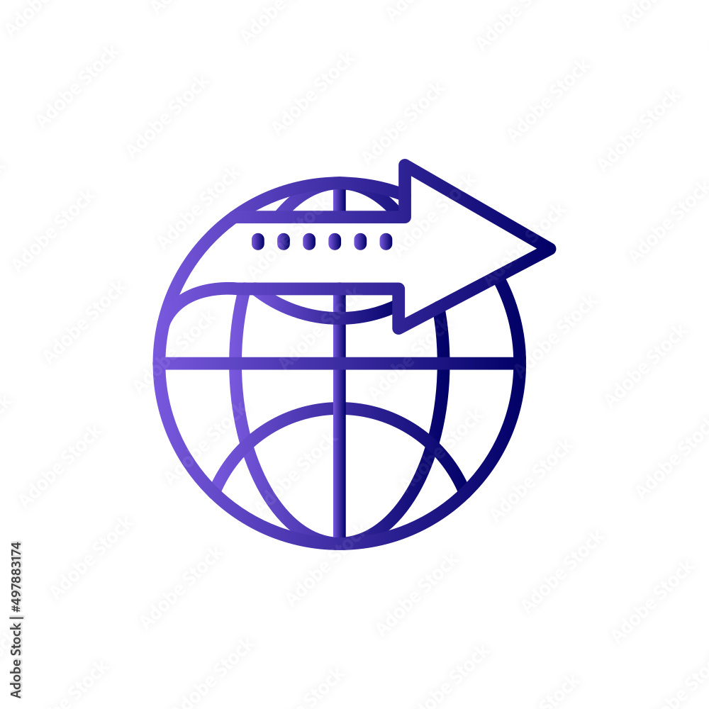 Export Icon Stock Vector | Adobe Stock