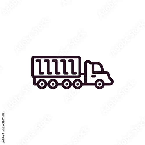 Cargo Truck Icon
