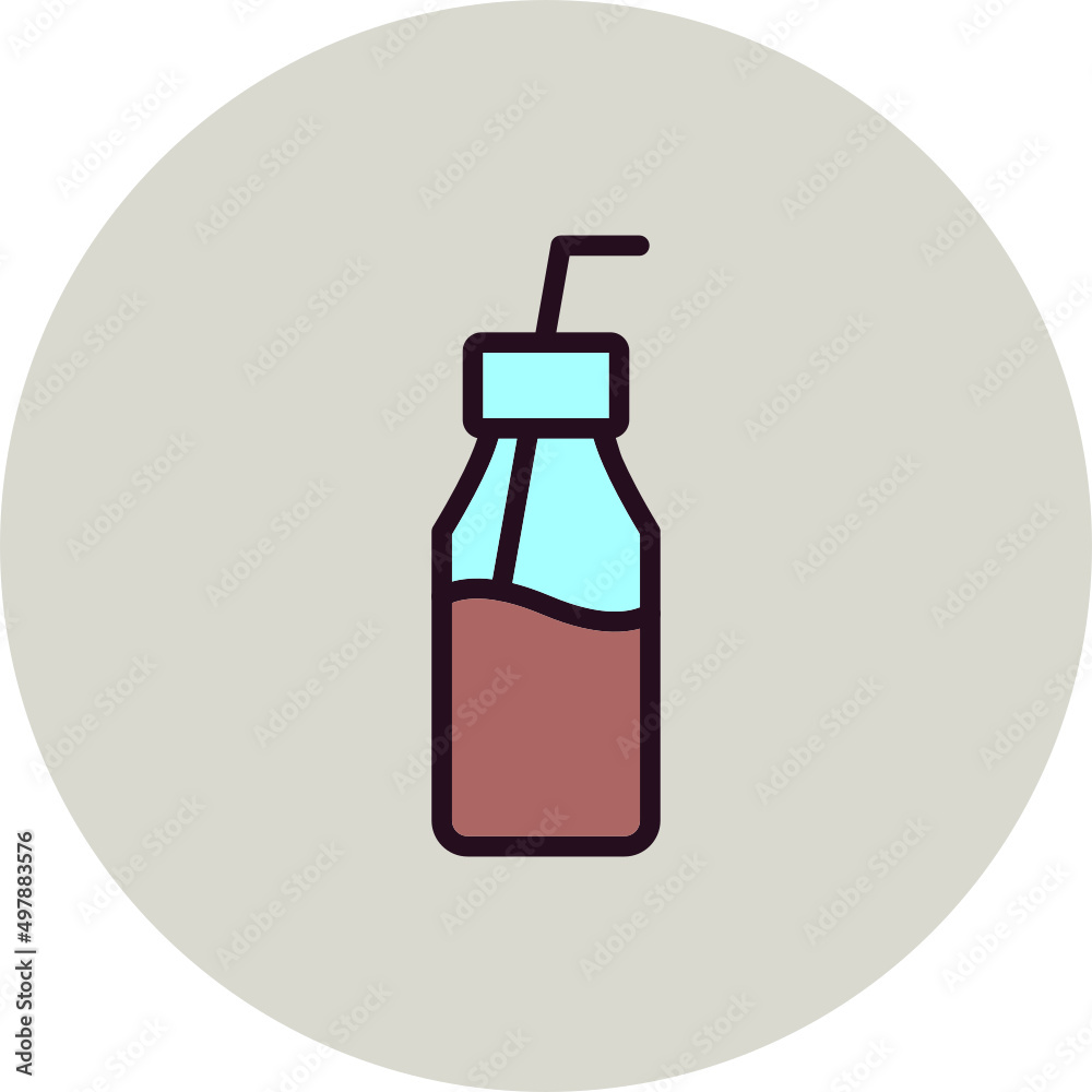 Chocolate Milk Icon Chocolate Milk Icon