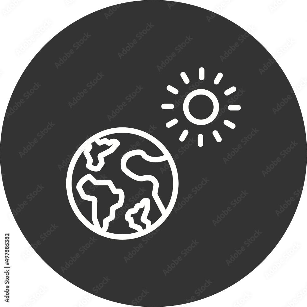 Global Warming Icon Global Warming Icon