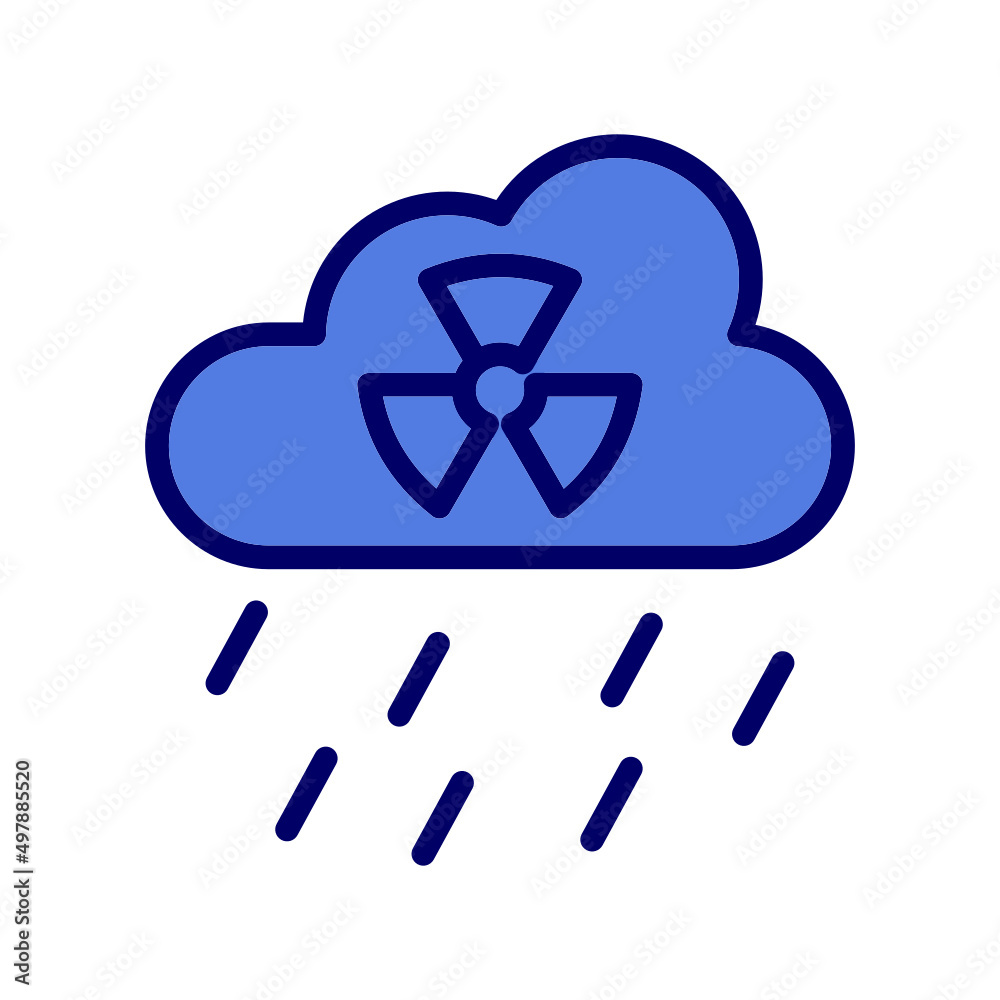Acid Rain Icon