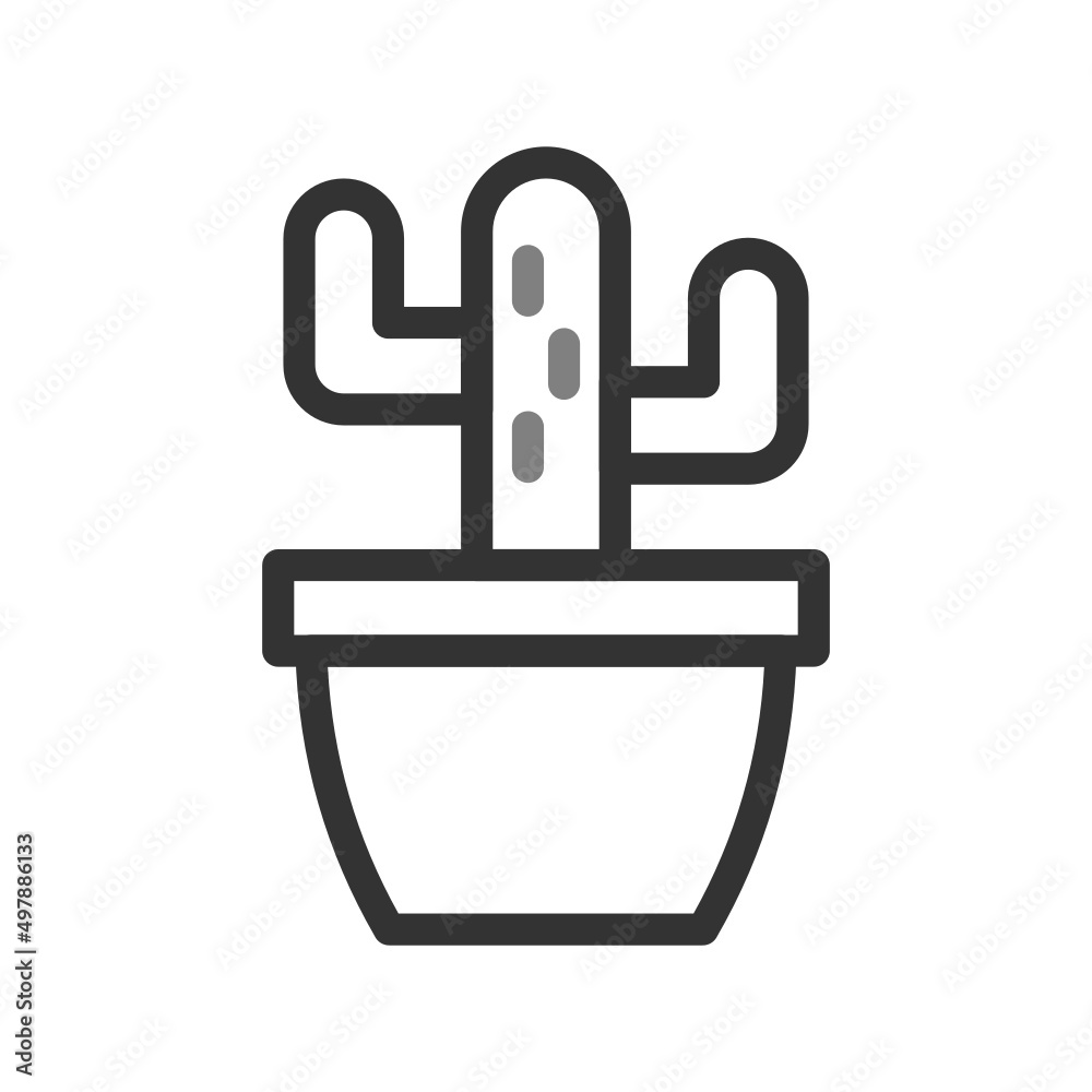 Obraz premium Cactus Icon