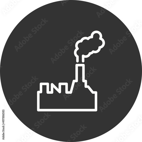 Oil Refinery Icon