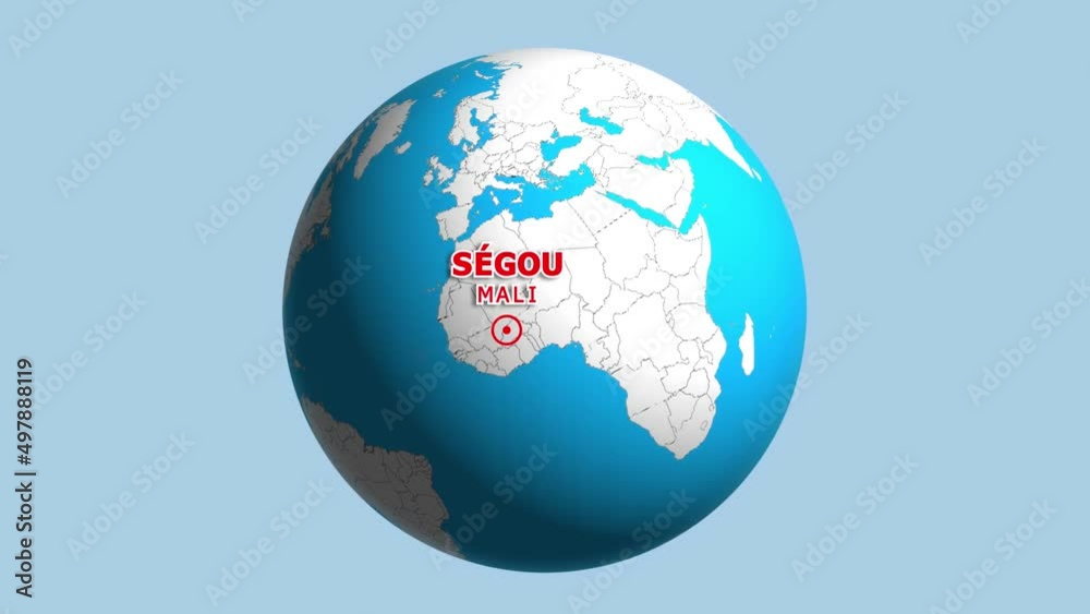 MALI SEGOU ZOOM IN FROM SPACE MALI SEGOU ZOOM IN FROM SPACE