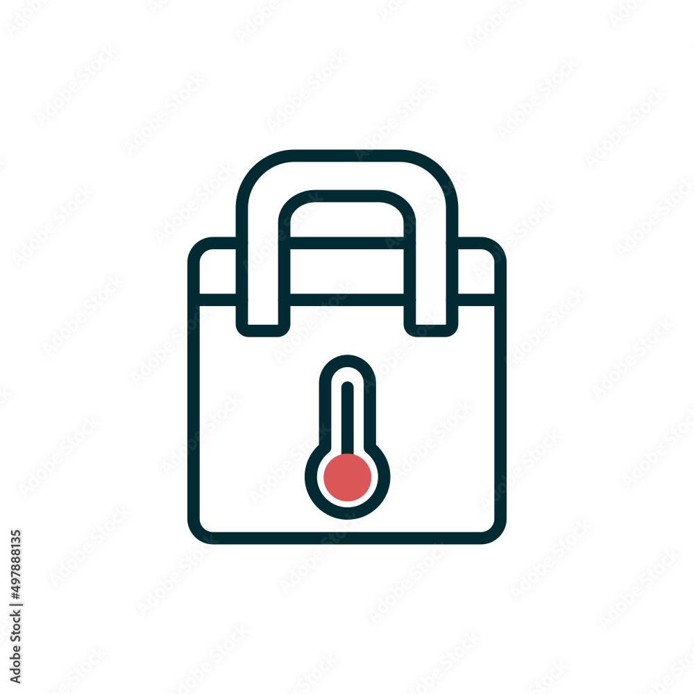 Thermo Bag Icon Thermo Bag Icon
