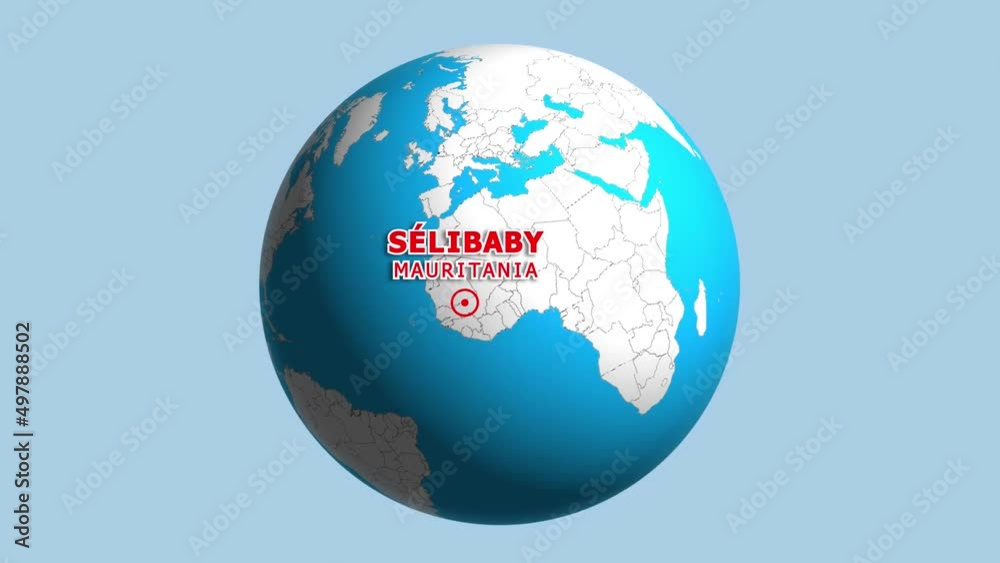 MAURITANIA SELIBABY ZOOM IN FROM SPACE MAURITANIA SELIBABY ZOOM IN FROM SPACE