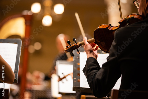 Photography Violin Playing Hands Close Up