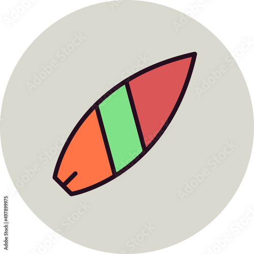 Surfboard Icon
