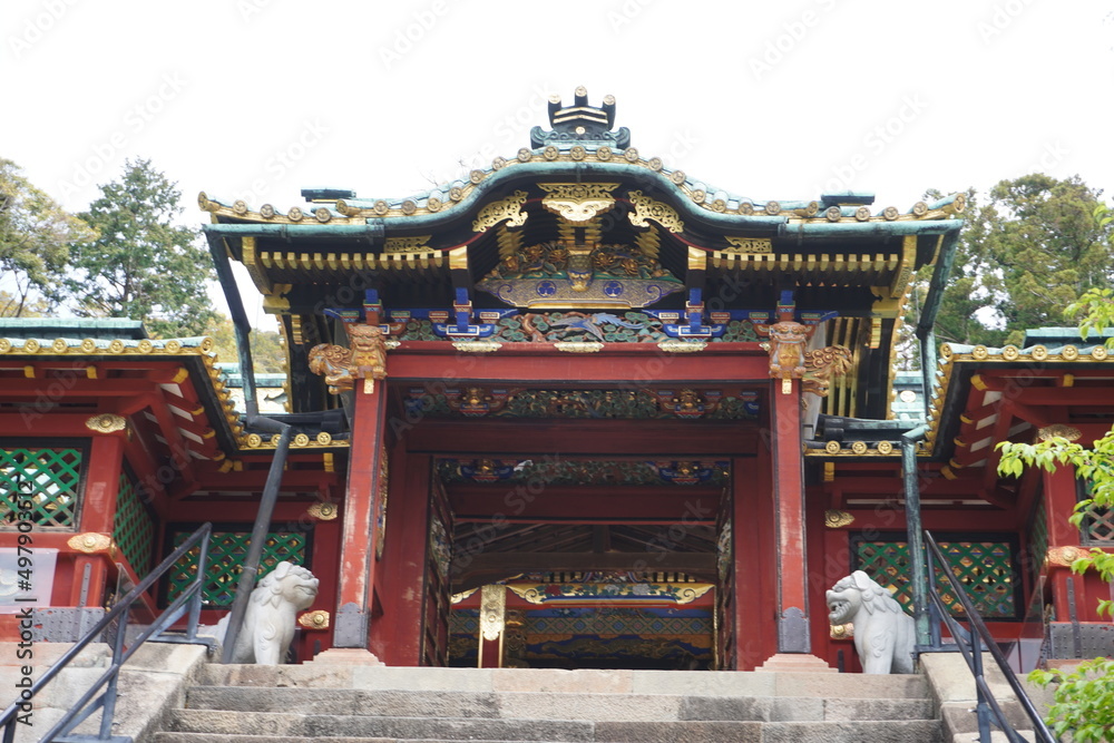 Naklejka premium 久能山東照宮