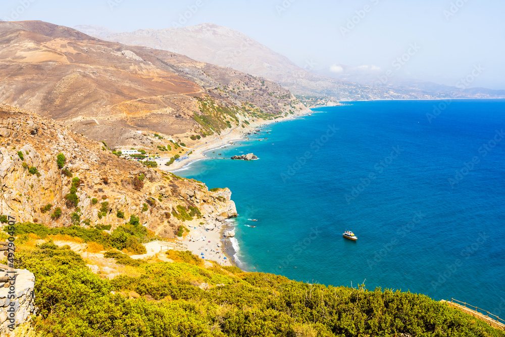 amazing beaches of Greece series -preveli (Crete)