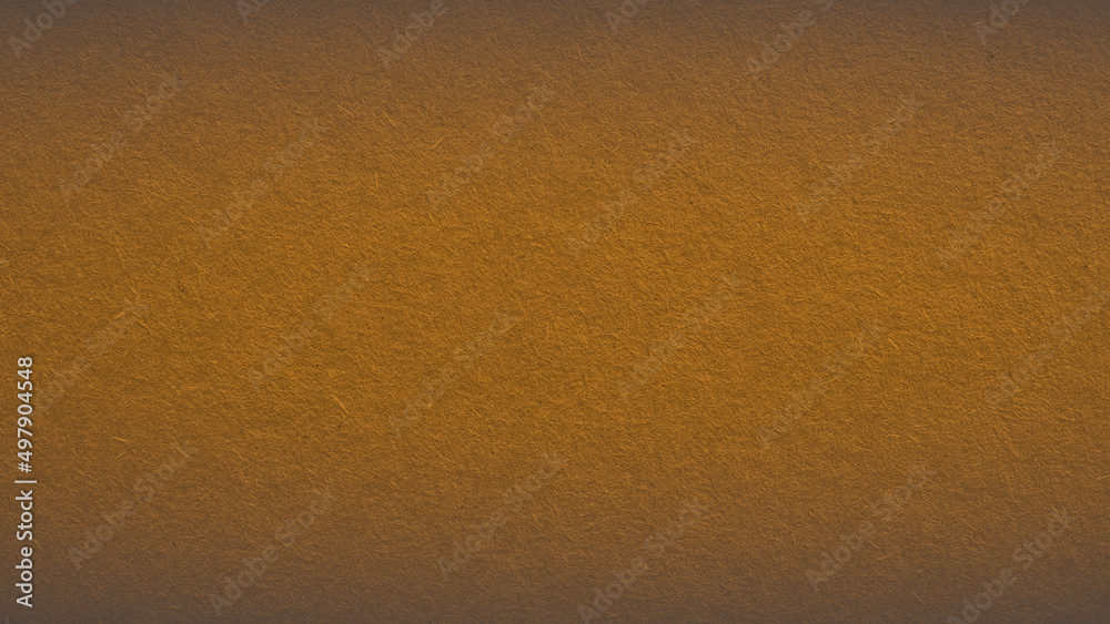 The surface of bright brown cardboard. Paperboard wallpaper with