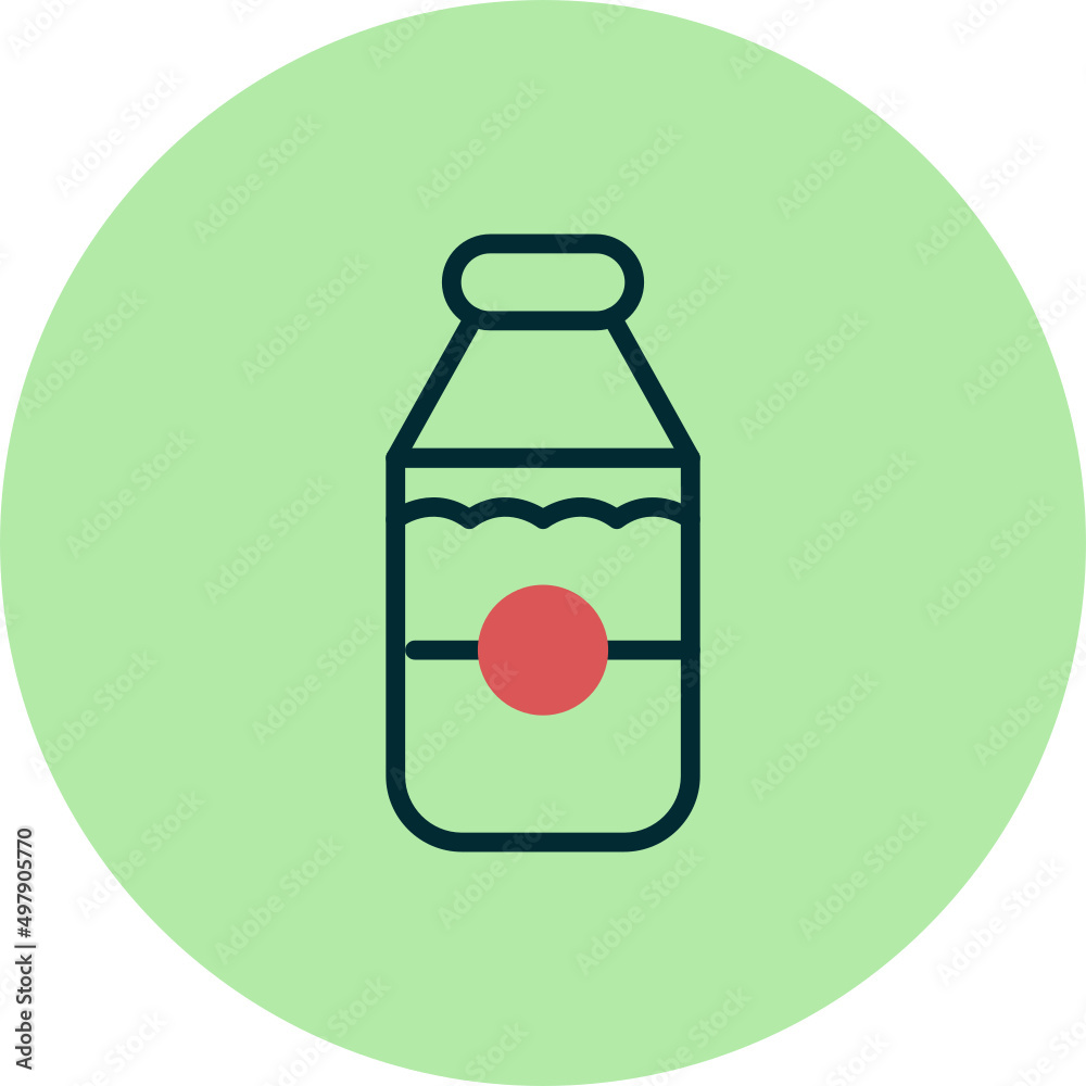 Milk Bottle Icon Milk Bottle Icon