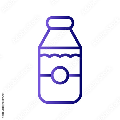 Milk Bottle Icon