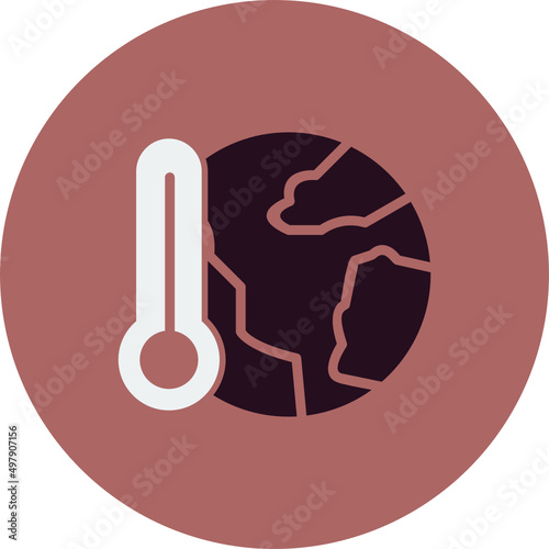 Greenhouse Effect Icon
