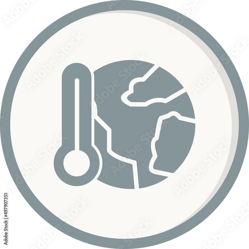 Greenhouse Effect Icon
