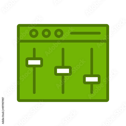 Dj Mixer Icon