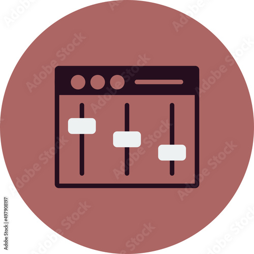 Dj Mixer Icon