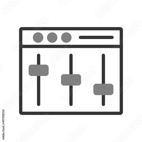 Dj Mixer Icon