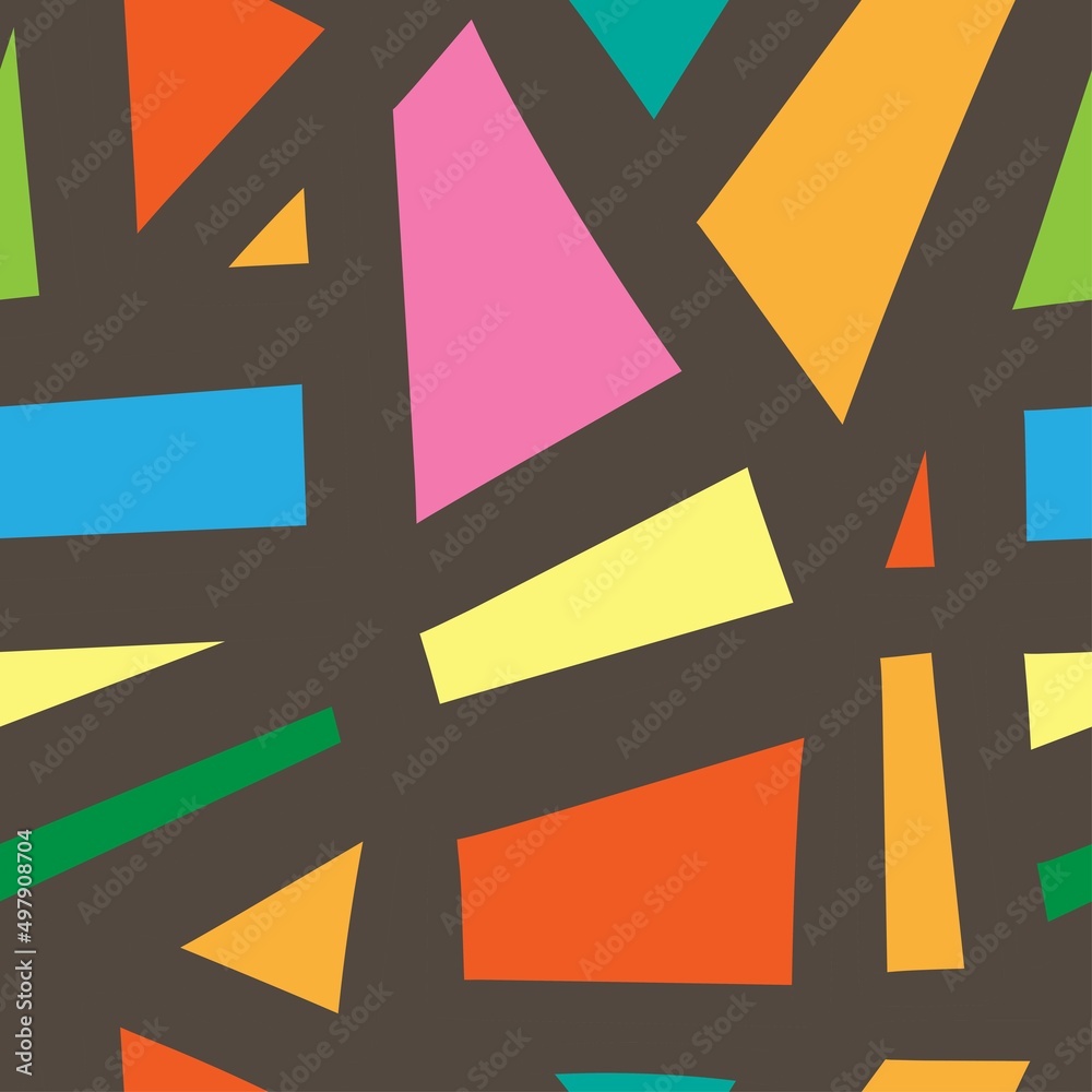 Seamless abstract black pattern on dark background. Vector doodle image. Graphic triangles ornament. Seamless abstract black pattern on dark background. Vector doodle image. Graphic triangles ornament.