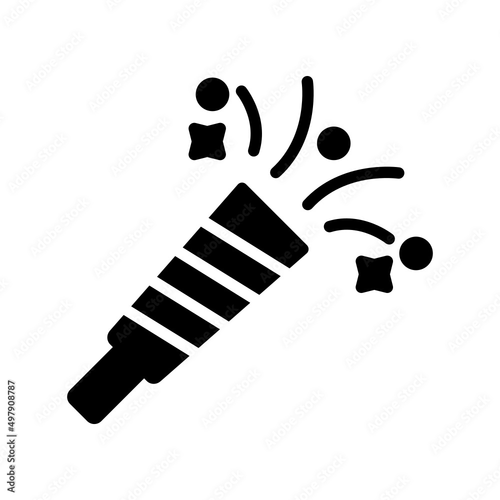 Naklejka premium Party Blower Icon