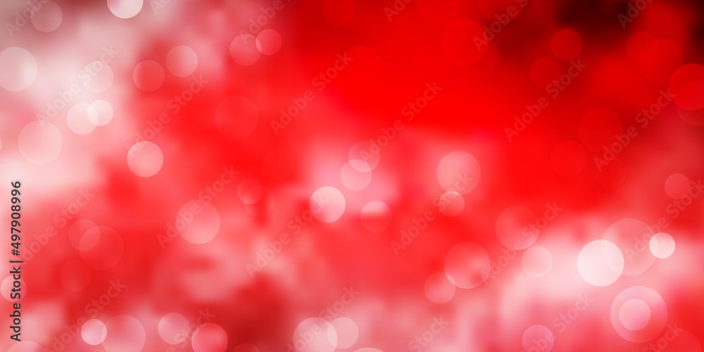 Dark Red vector layout with circle shapes. Dark Red vector layout with circle shapes.