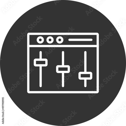 Dj Mixer Icon