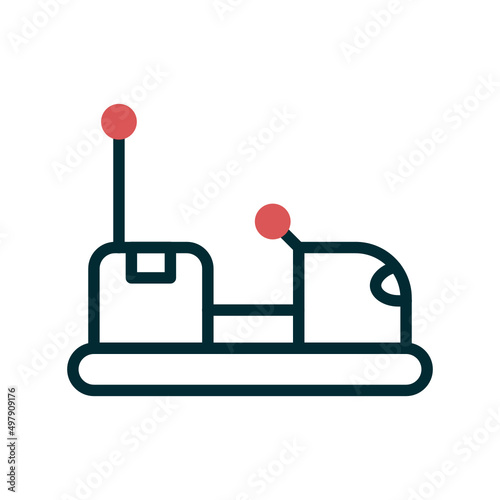 Bumper Car Icon