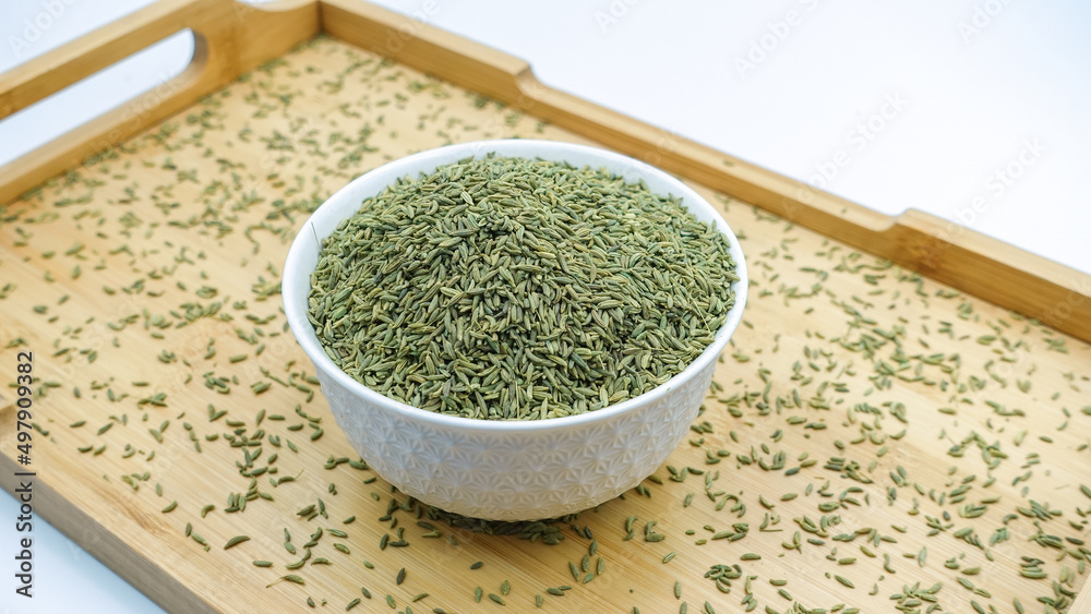 Fennel seeds. Flavoured Saunf. Its premium taste and rich aroma makes