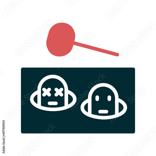 Whack A Mole Icon