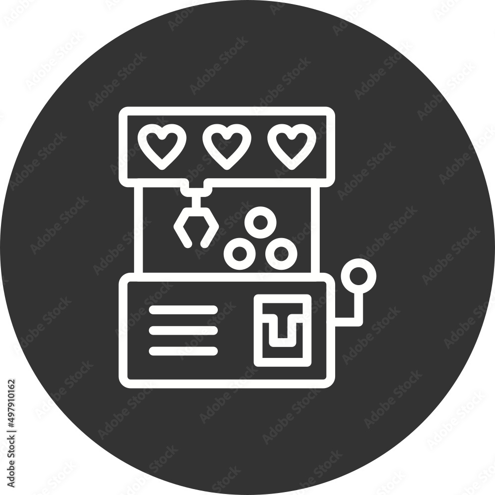 Claw Machine Icon Claw Machine Icon