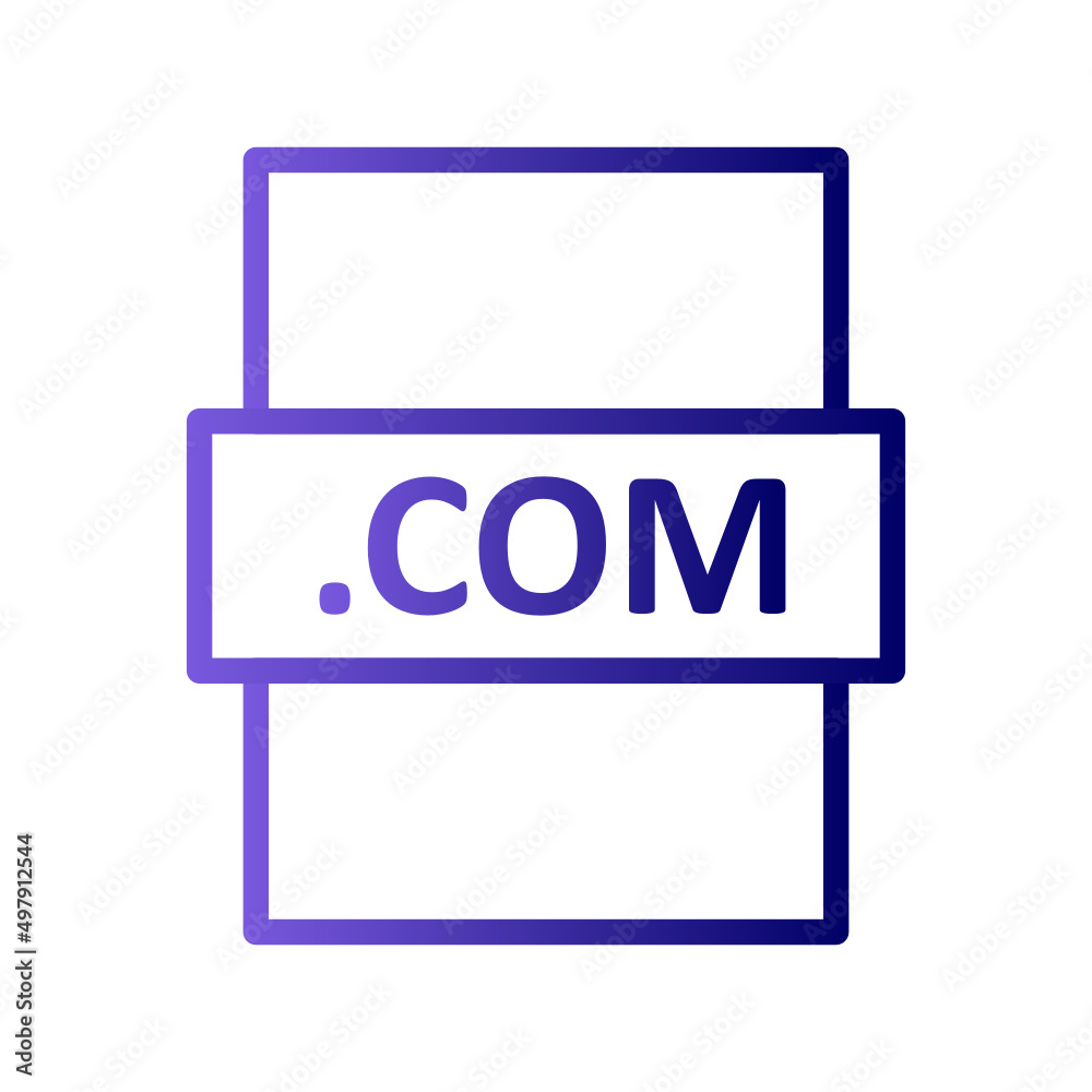 .COM Icon .COM Icon
