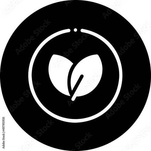 ecology glyph icon