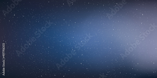 Star universe background, Stardust in deep universe, Milky way galaxy, The night with nebula in the cosmos, Vector Illustration.