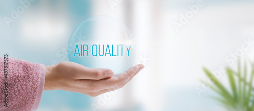 Bathroom air quality at home
