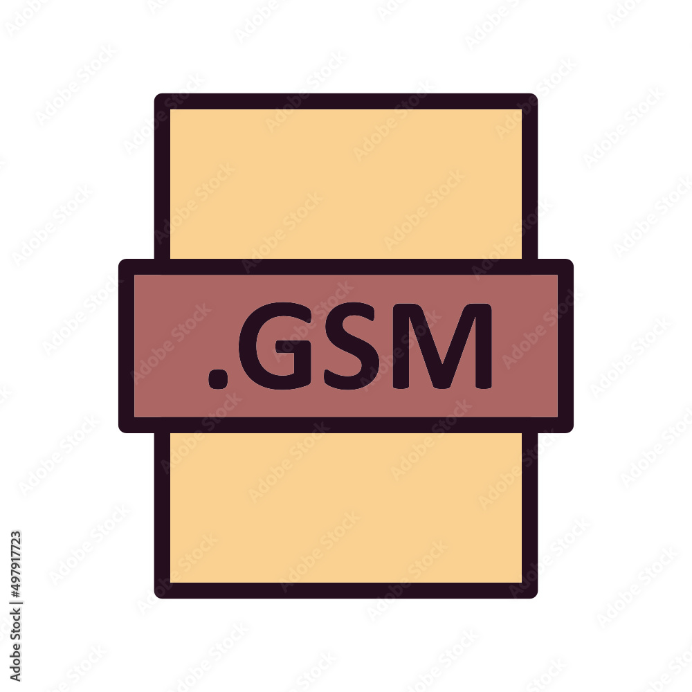 Fototapeta premium .GSM Icon